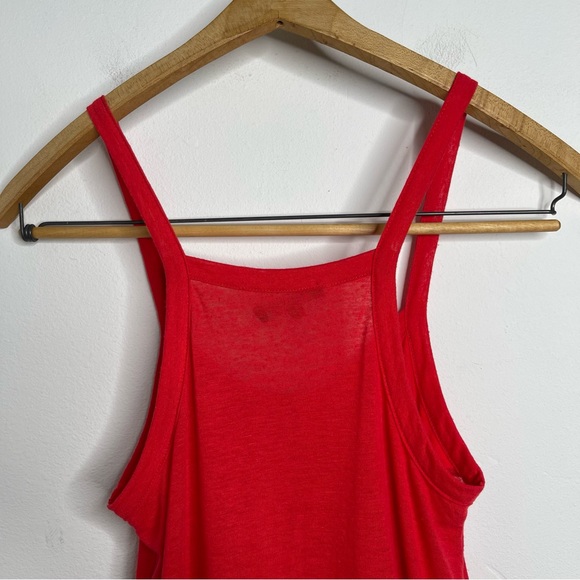 David Lerner Asymmetrical Ruffle Tank in Poppy Linen Blend Size XS Revolve - Picture 11 of 15